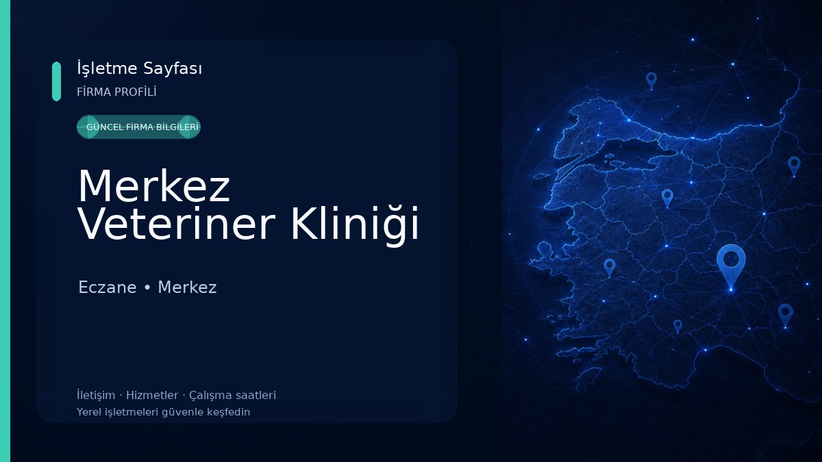 Merkez Veteriner Kliniği Eczane