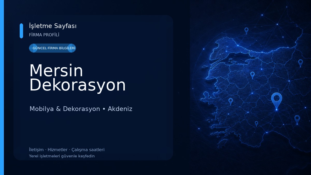Mersin Dekorasyon 