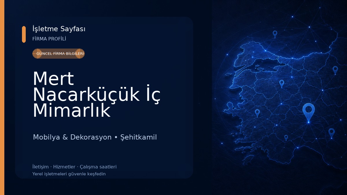 Mert Nacarküçük İç Mimarlık Mobilya Dekorasyon San. Tic. Ltd. Şti. Mobilya & Dekorasyon