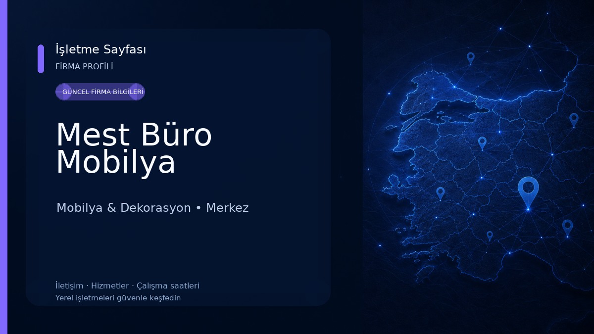 Mest Büro Mobilya Mobilya & Dekorasyon