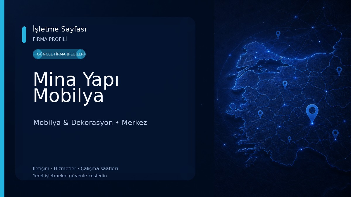 Mina Yapı Mobilya