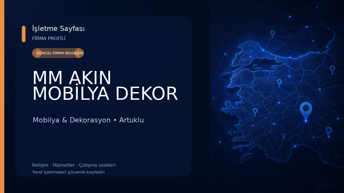 MM AKIN MOBİLYA DEKOR 