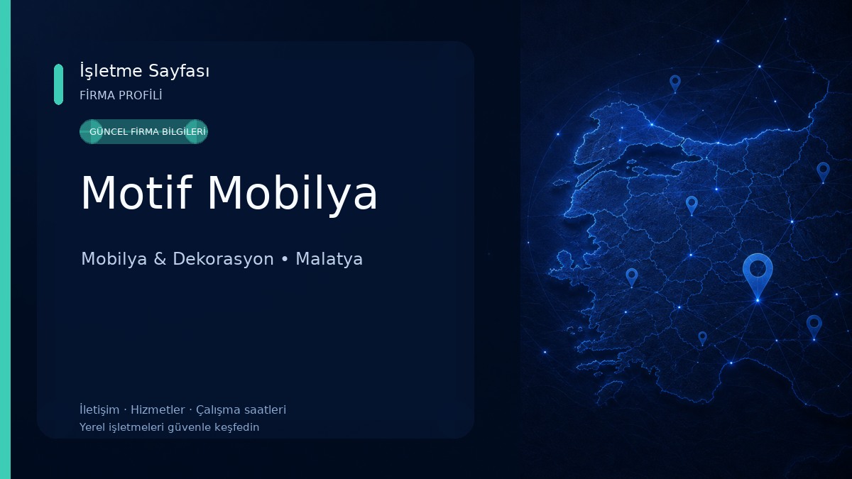 Motif Mobilya Mobilya & Dekorasyon