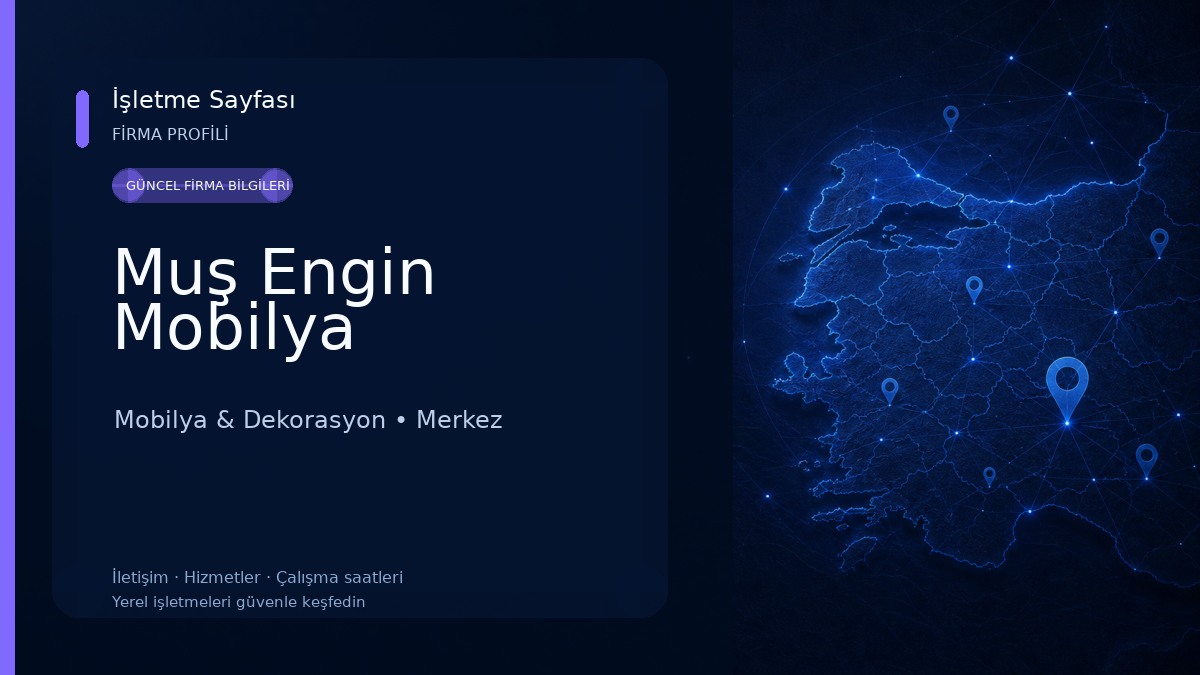 Muş Engin Mobilya 