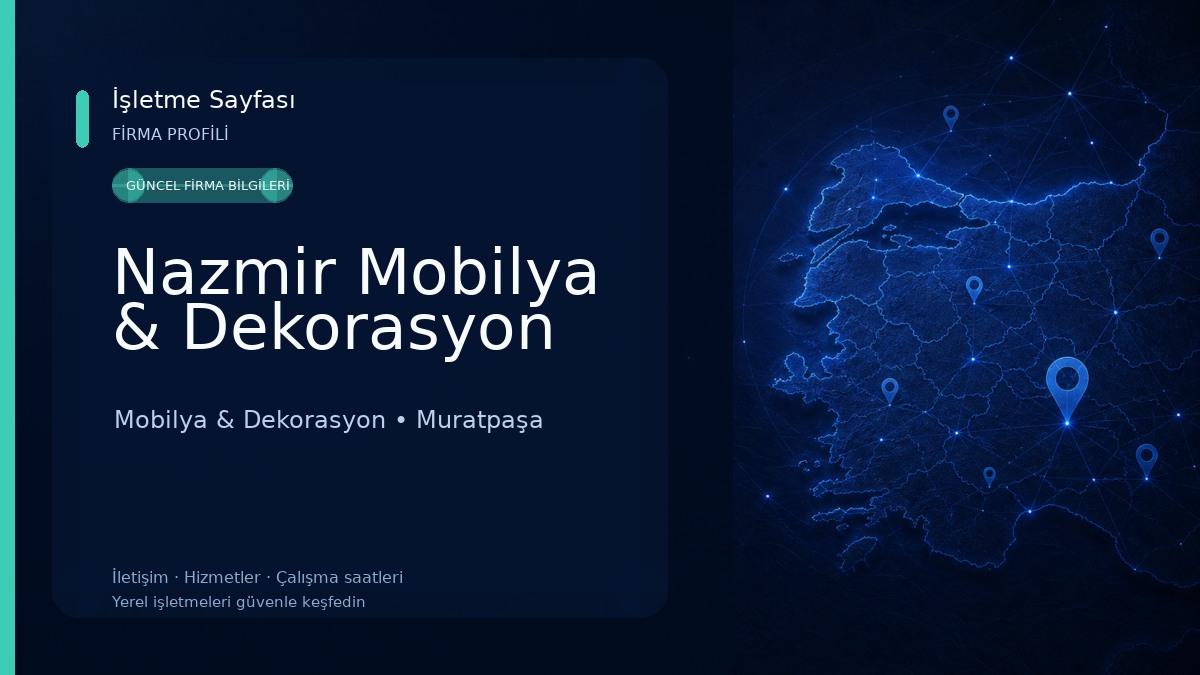 Nazmir Mobilya & Dekorasyon