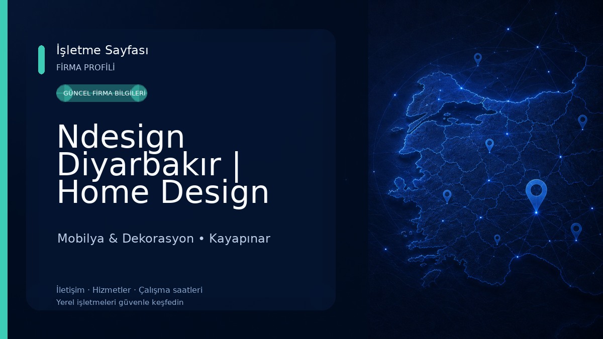 Ndesign Diyarbakır | Home Design Mobilya