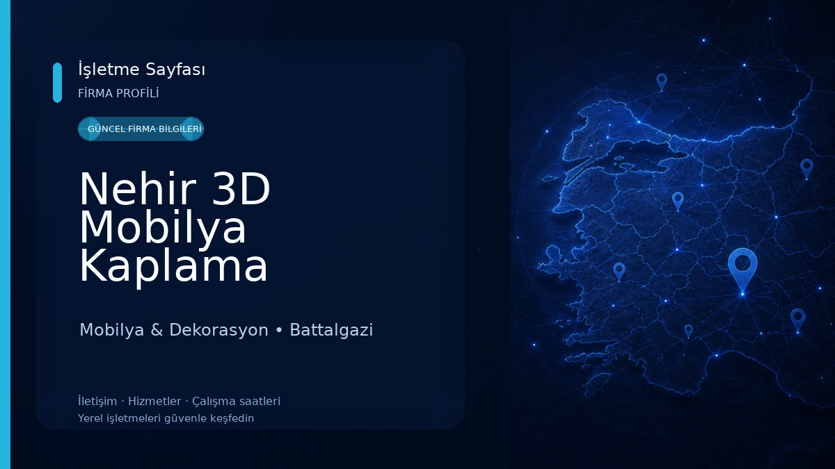 Nehir 3D Mobilya Kaplama Mobilya & Dekorasyon