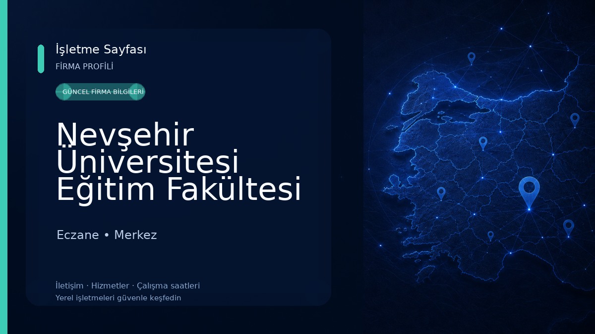 Nevşehir Üniversitesi Eğitim Fakültesi