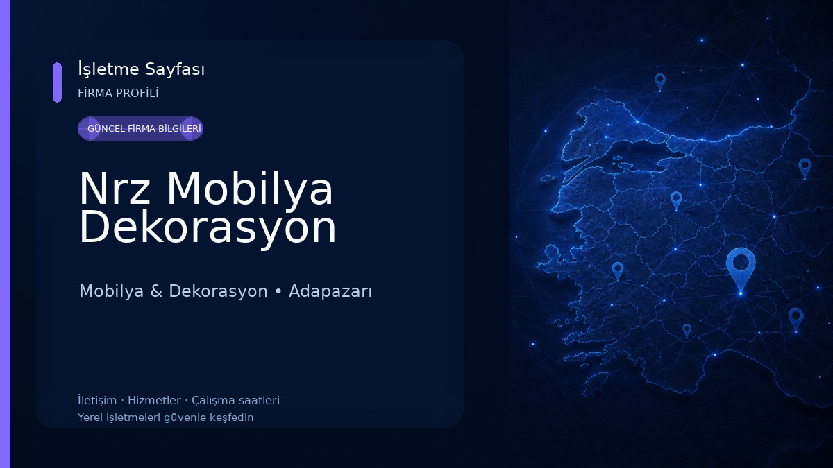 Nrz Mobilya Dekorasyon Mobilya & Dekorasyon