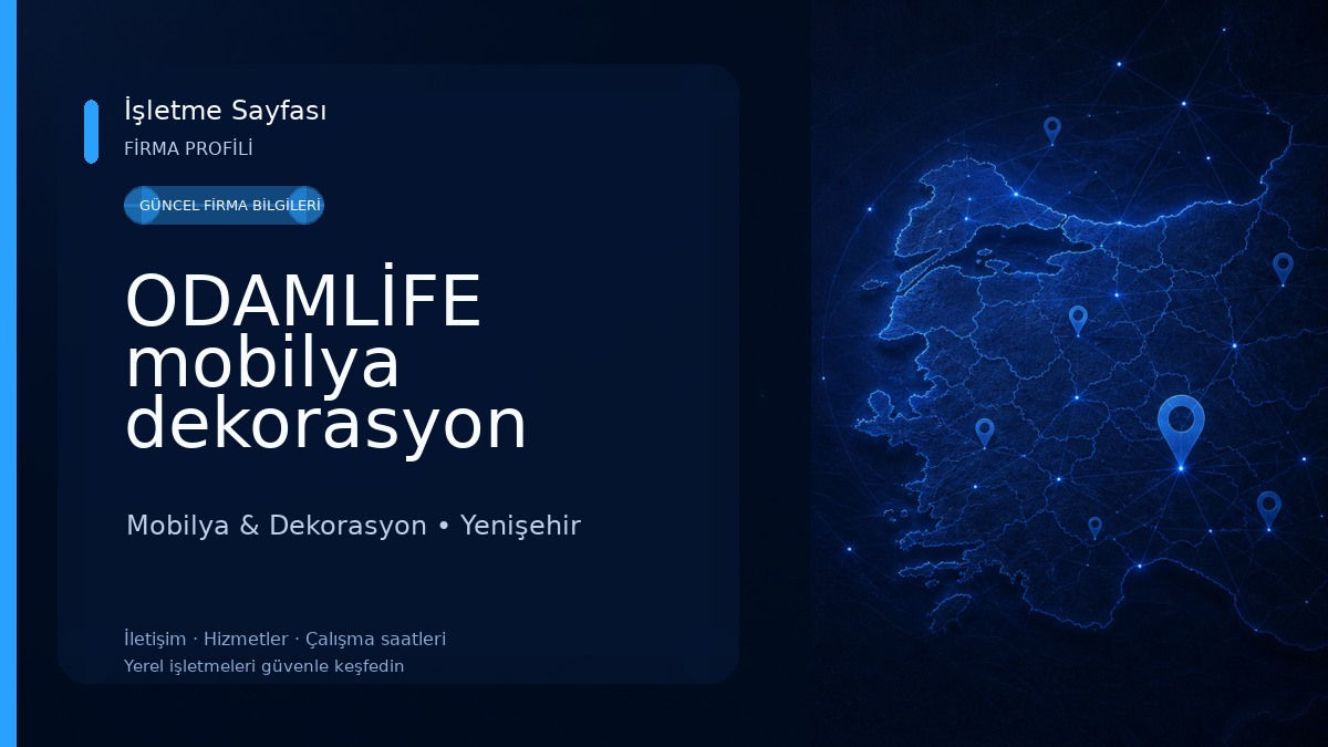 ODAMLİFE mobilya dekorasyon Mobilya & Dekorasyon