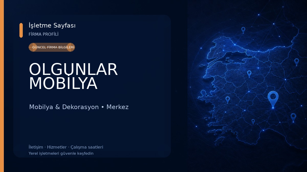 OLGUNLAR MOBİLYA