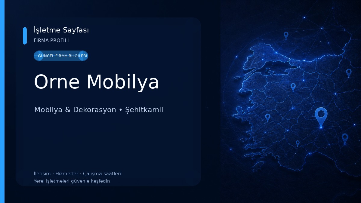 Orne Mobilya Mobilya & Dekorasyon