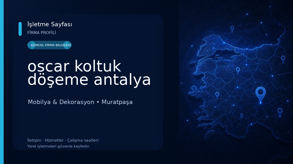 oscar koltuk döşeme antalya Mobilya & Dekorasyon