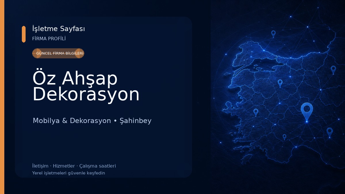 Öz Ahşap Dekorasyon