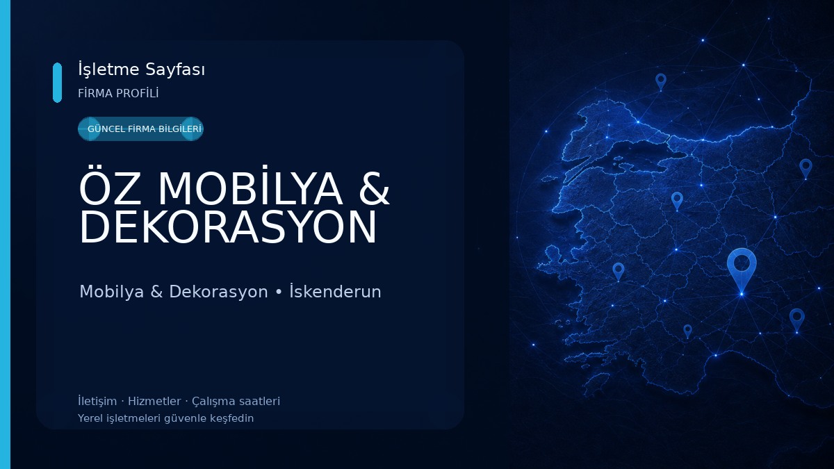 ÖZ MOBİLYA & DEKORASYON Mobilya & Dekorasyon
