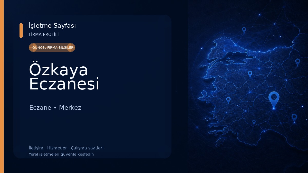 Özkaya Eczanesi 