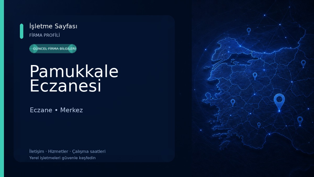 Pamukkale Eczanesi