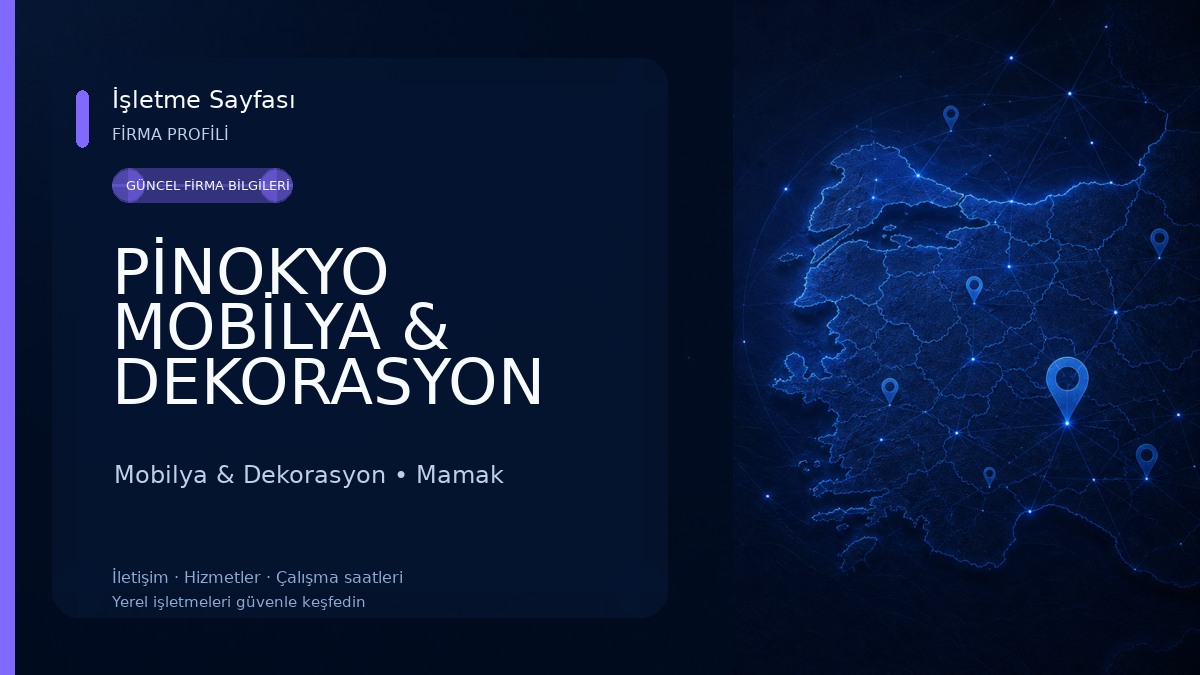 PİNOKYO MOBİLYA & DEKORASYON