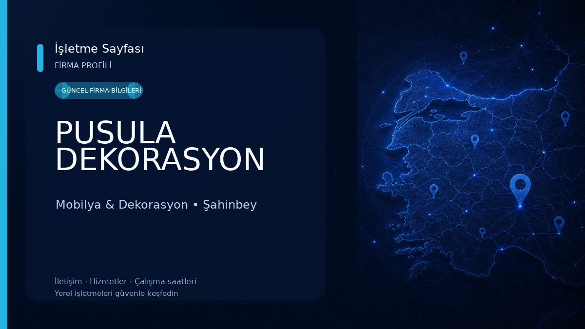 PUSULA DEKORASYON
