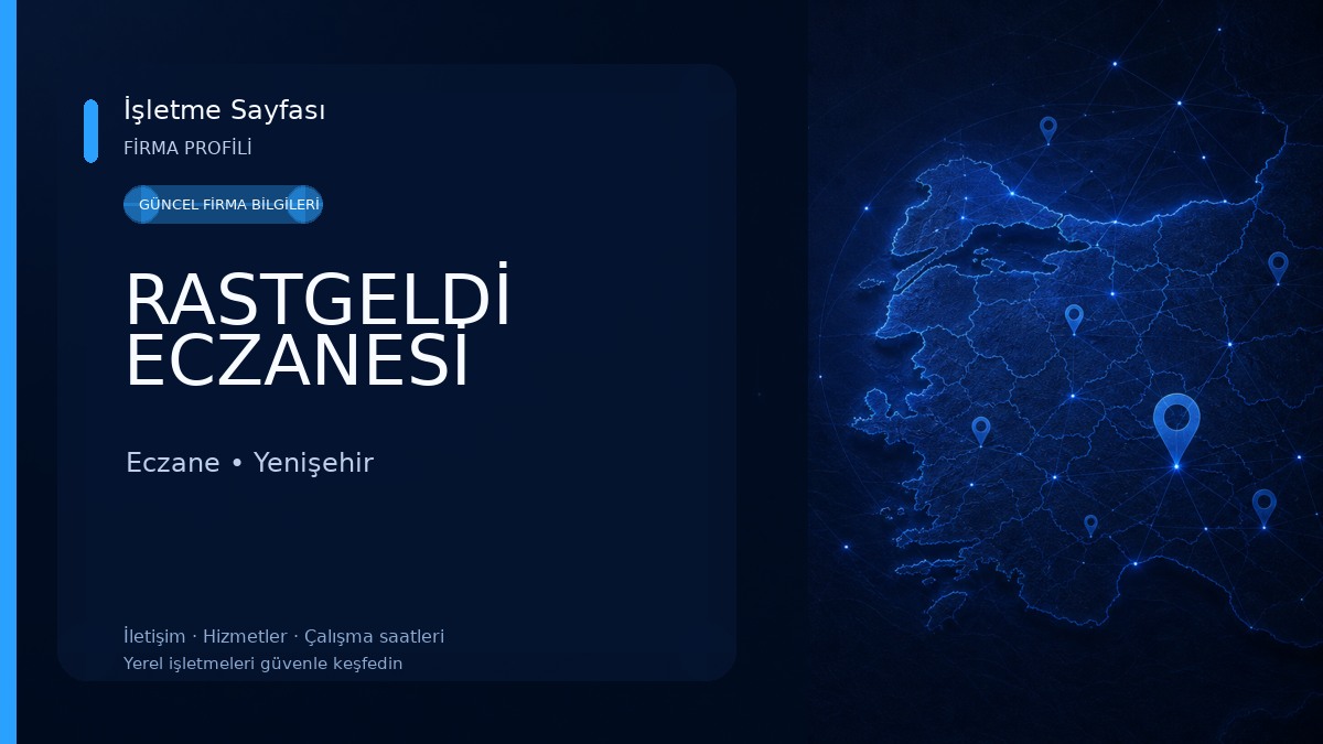 RASTGELDİ ECZANESİ
