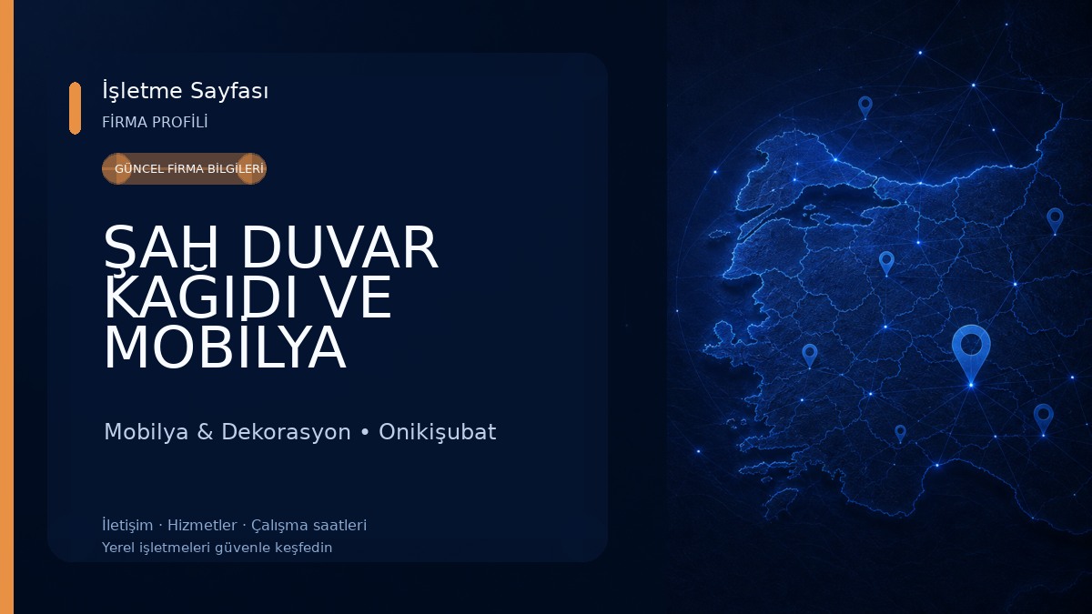 ŞAH DUVAR KAĞIDI VE MOBİLYA