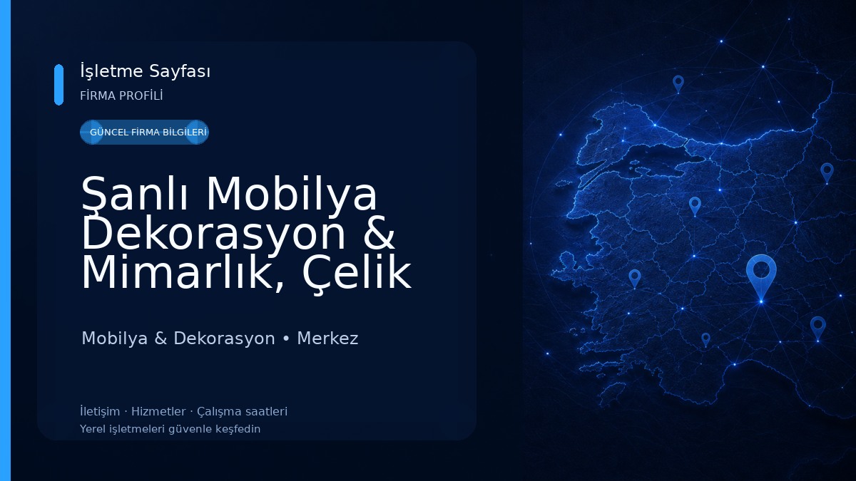 Şanlı Mobilya Dekorasyon & Mimarlık, Çelik Kapı ve Yangın ve Acil Çıkış Kapıları. 