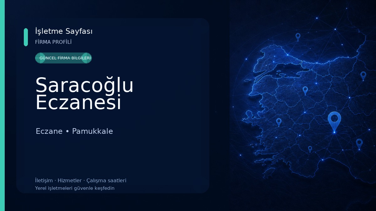 Saracoğlu Eczanesi Eczane