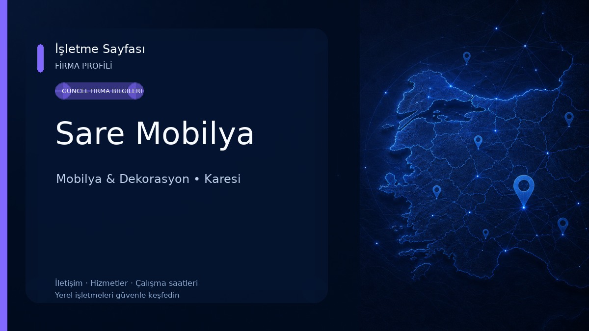 Sare Mobilya Mobilya & Dekorasyon