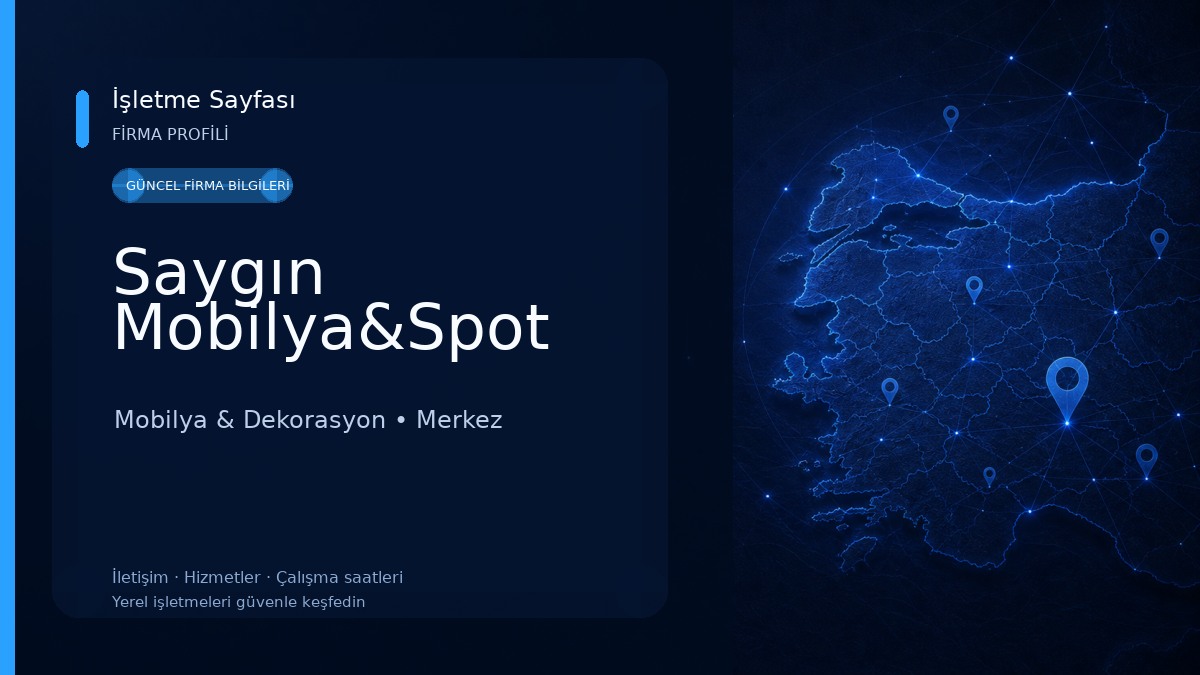 Saygın Mobilya&Spot