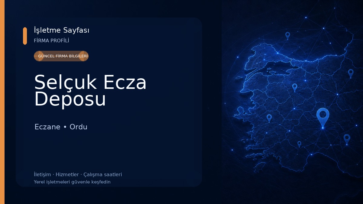 Selçuk Ecza Deposu Eczane