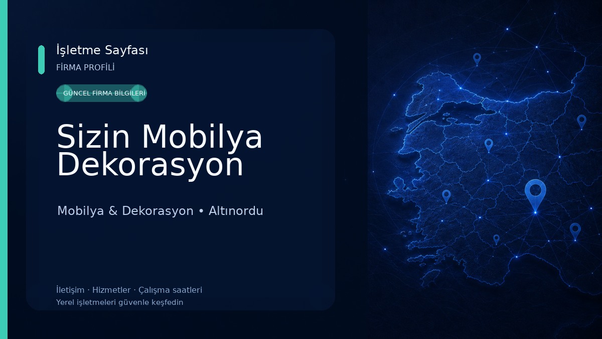 Sizin Mobilya Dekorasyon Mobilya & Dekorasyon