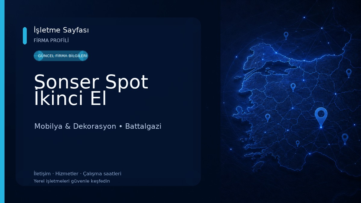 Sonser Spot İkinci El Mobilya & Dekorasyon