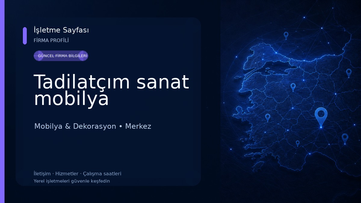 Tadilatçım sanat mobilya Mobilya & Dekorasyon
