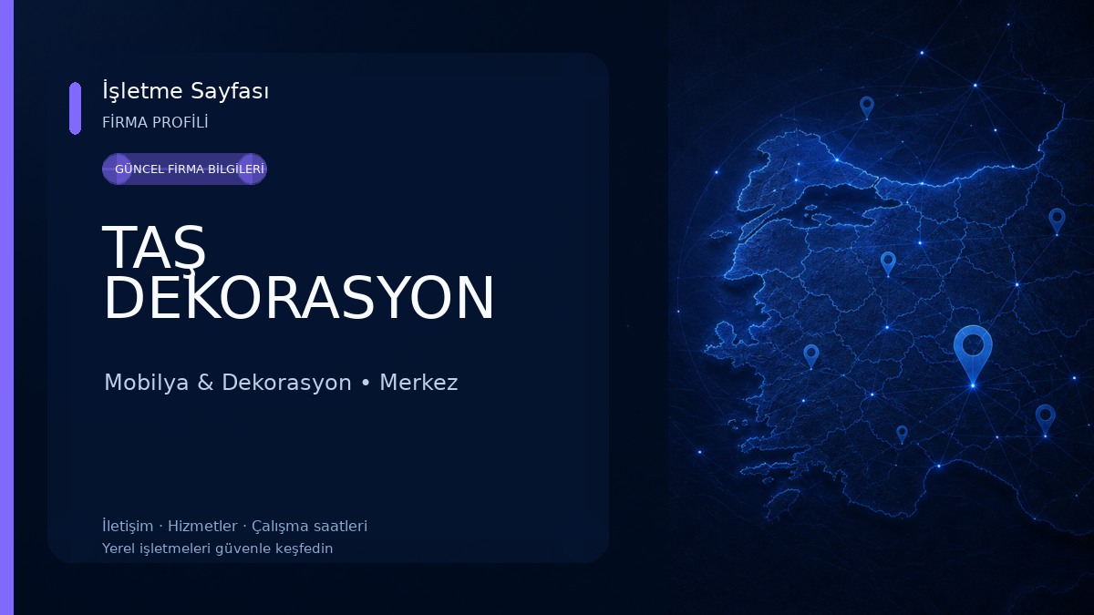 TAŞ DEKORASYON Mobilya & Dekorasyon