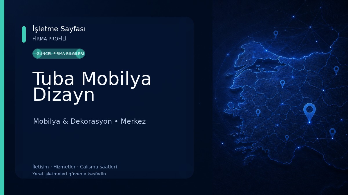 Tuba Mobilya Dizayn Mobilya & Dekorasyon