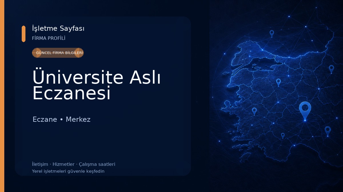 Üniversite Aslı Eczanesi 