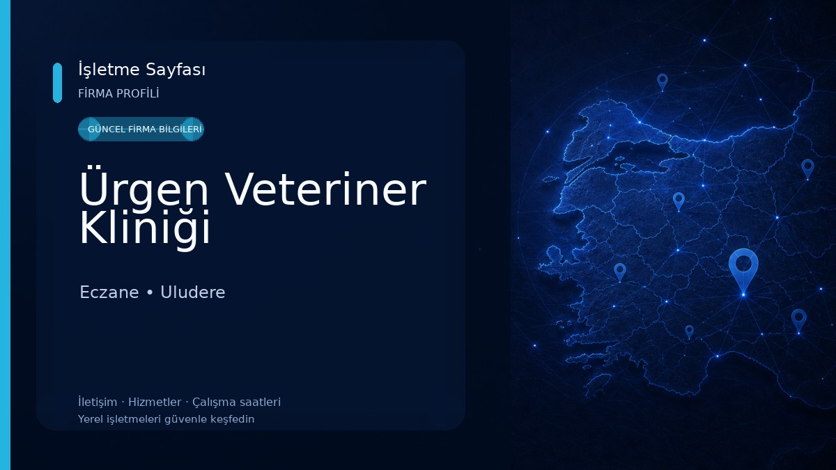 Ürgen Veteriner Kliniği Eczane