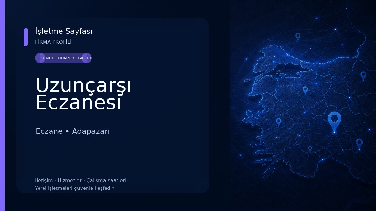 Uzunçarşı Eczanesi Eczane