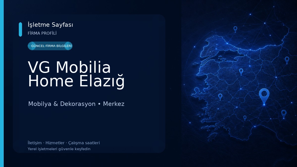 VG Mobilia Home Elazığ