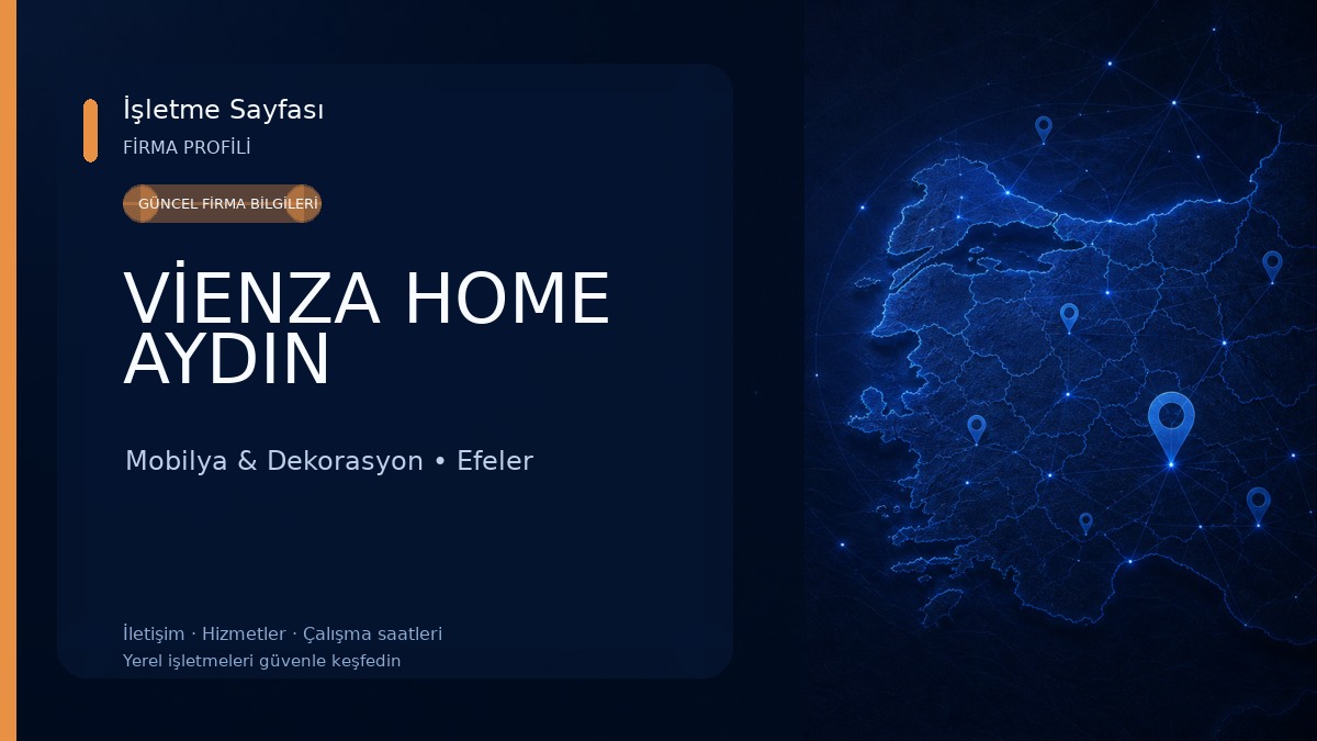 VİENZA HOME AYDIN Mobilya & Dekorasyon