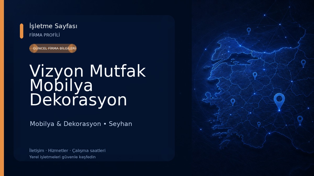 Vizyon Mutfak Mobilya Dekorasyon Mobilya & Dekorasyon