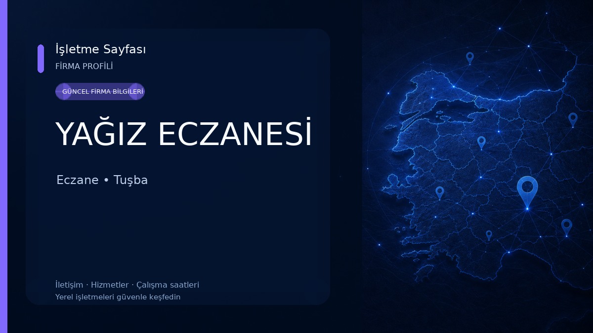 YAĞIZ ECZANESİ Eczane