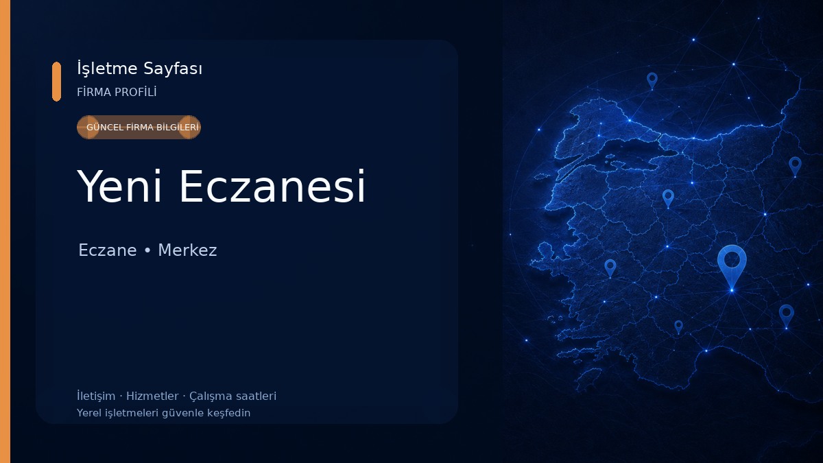 Yeni Eczanesi Eczane