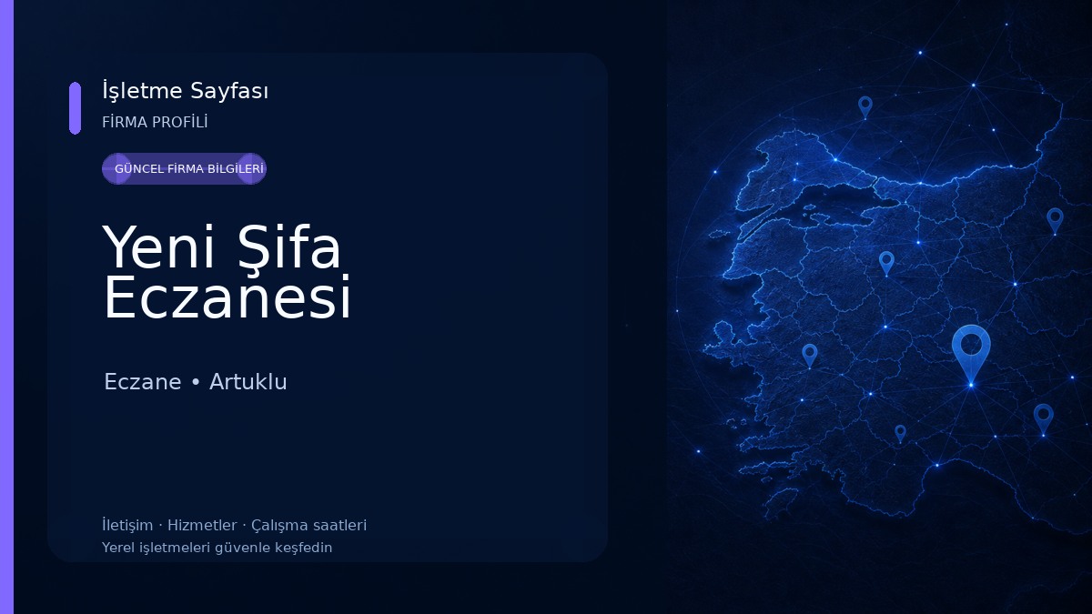 Yeni Şifa Eczanesi Eczane