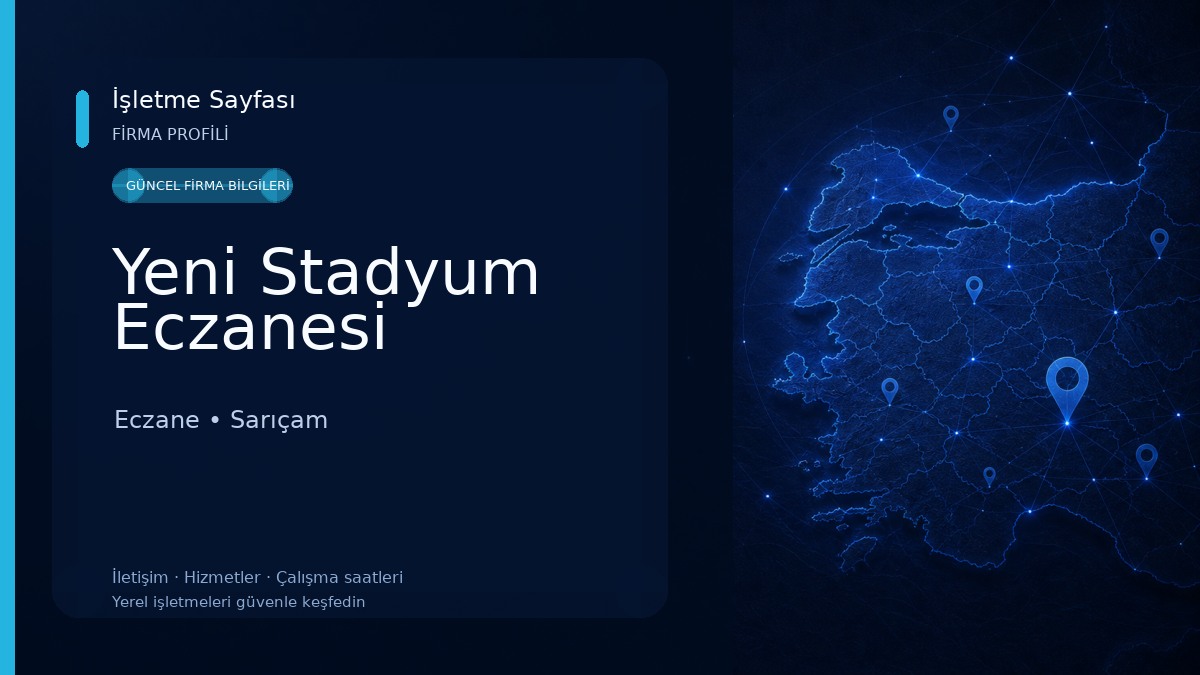Yeni Stadyum Eczanesi Eczane