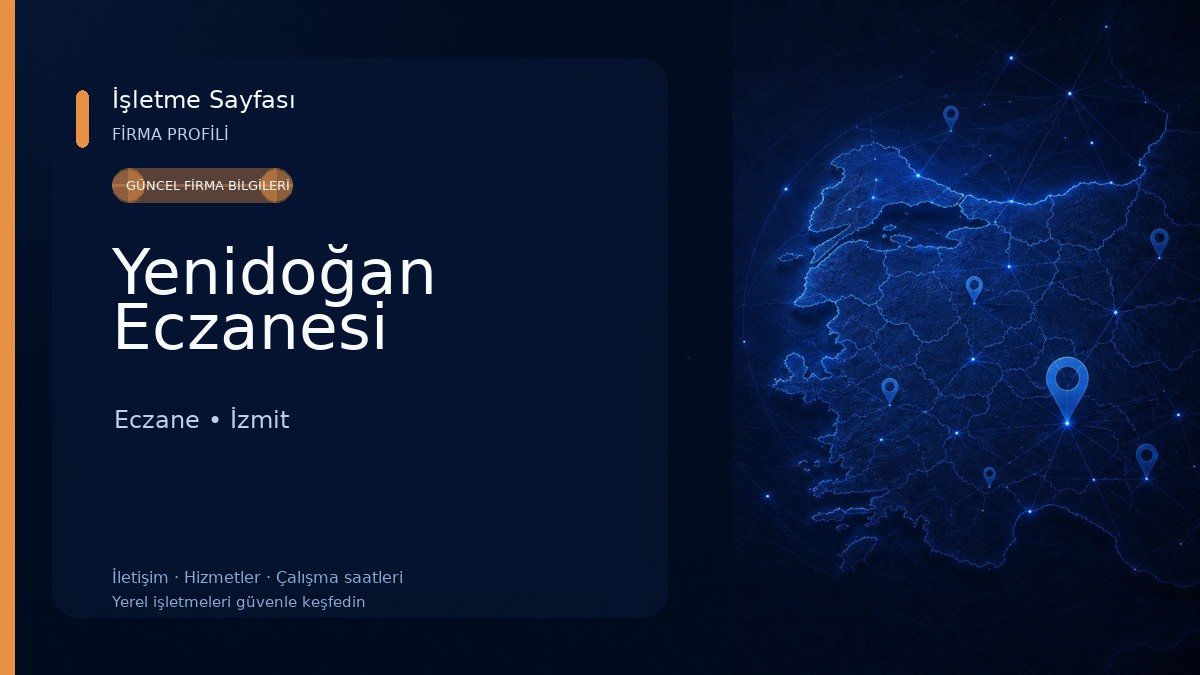 Yenidoğan Eczanesi Eczane