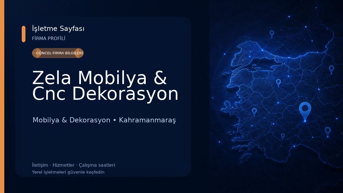 Zela Mobilya & Cnc Dekorasyon Mobilya & Dekorasyon