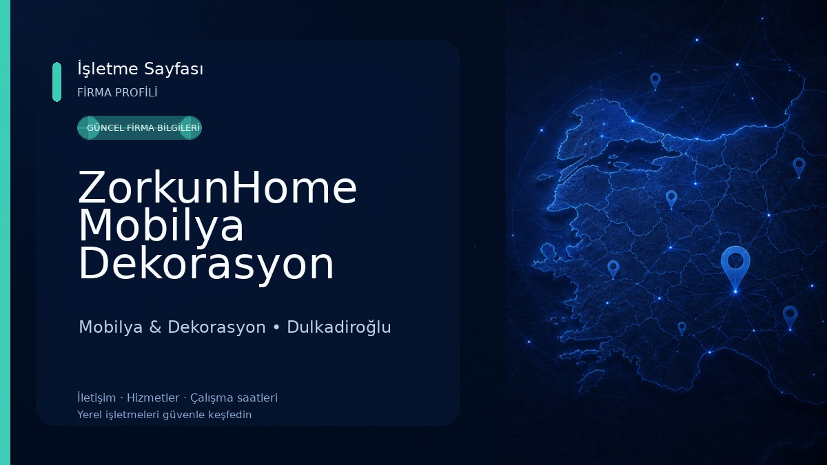 ZorkunHome Mobilya Dekorasyon Mobilya & Dekorasyon
